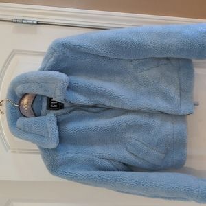 NWT Gap Baby Blue Sherpa Jacket